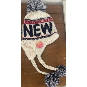 Robin Ruth New York Pom Pom Fleece Warm Beanie Knitted Winter Hat